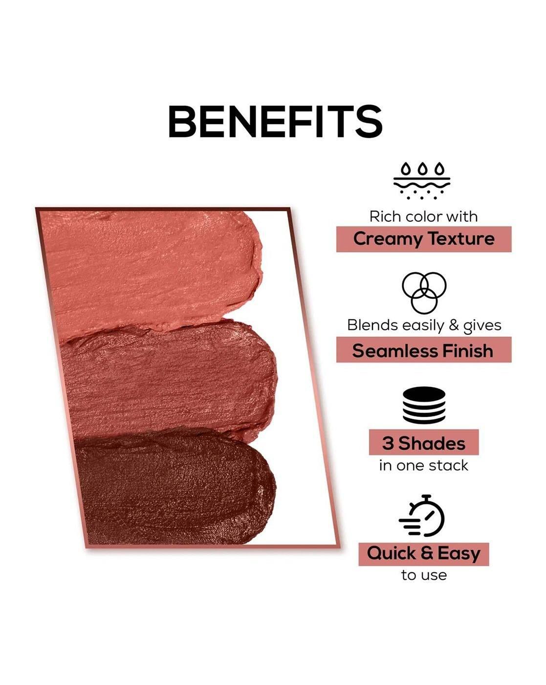 Cosmetics Glam Stack 3-In-1 Lip & Cheek Tint - Nude
