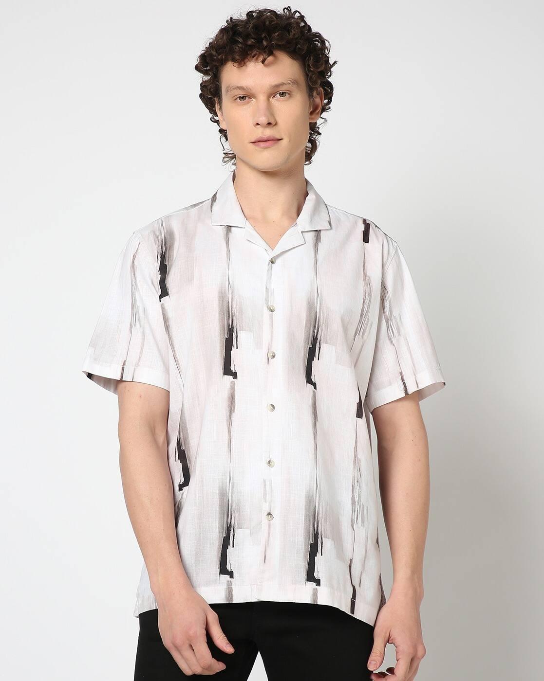 Men Printed Regular Fit Shirt