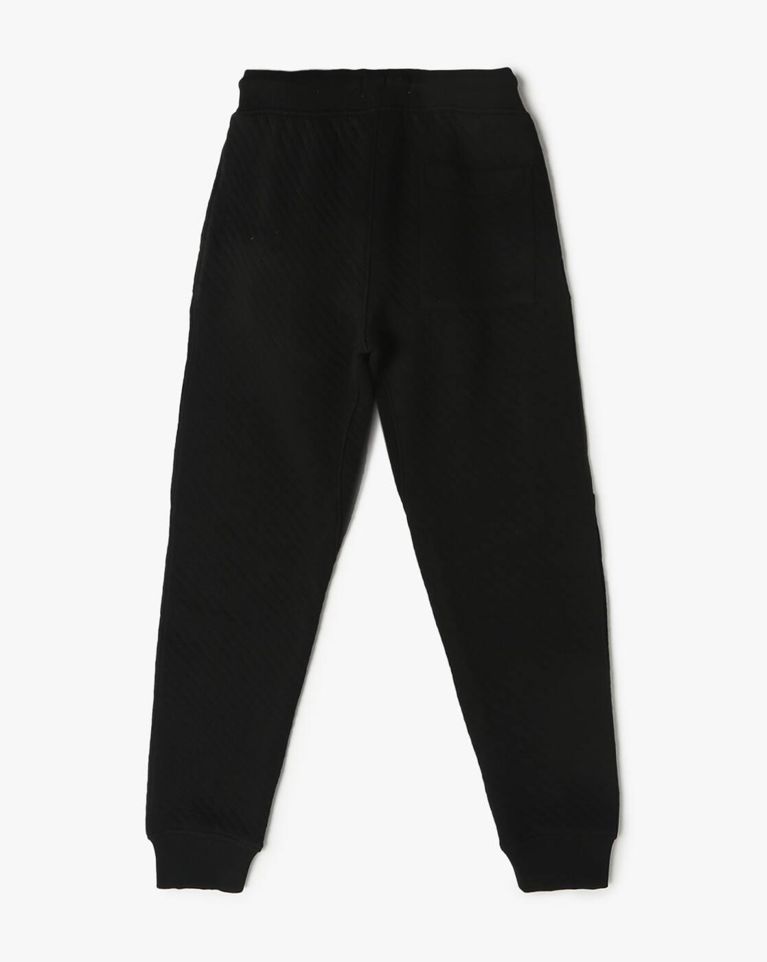 Boys Striped Regular Fit Joggers