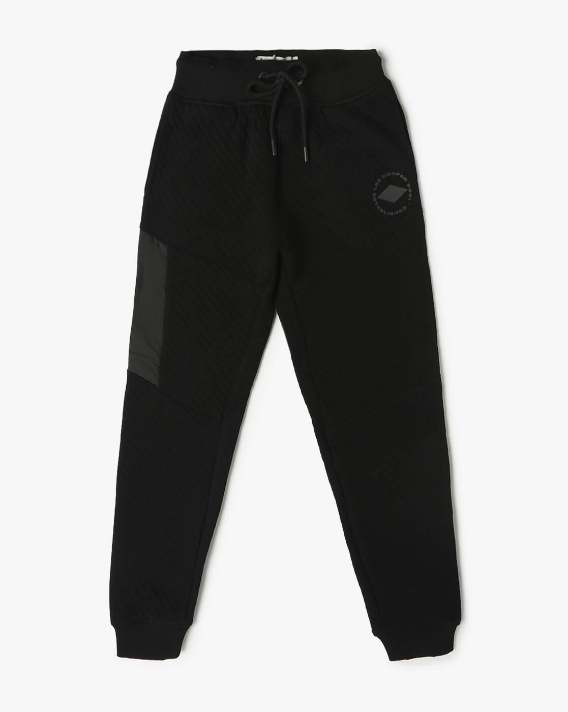 Boys Striped Regular Fit Joggers