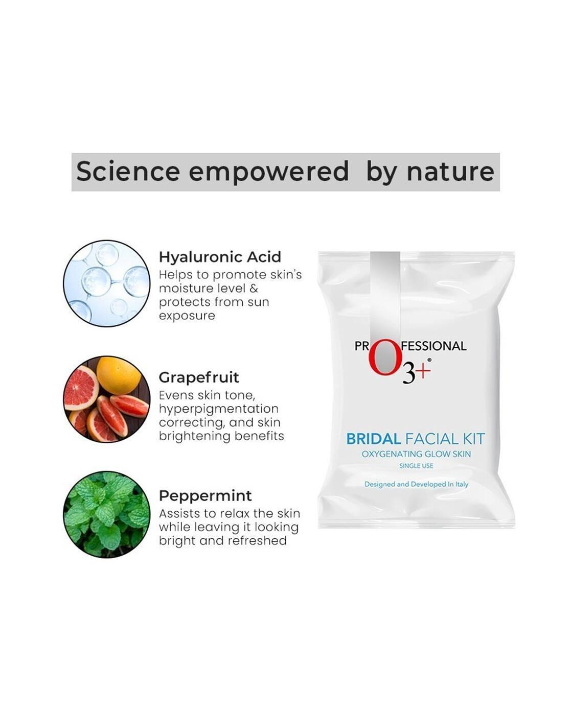 Bridal Oxygenating Glow Skin Facial Kit