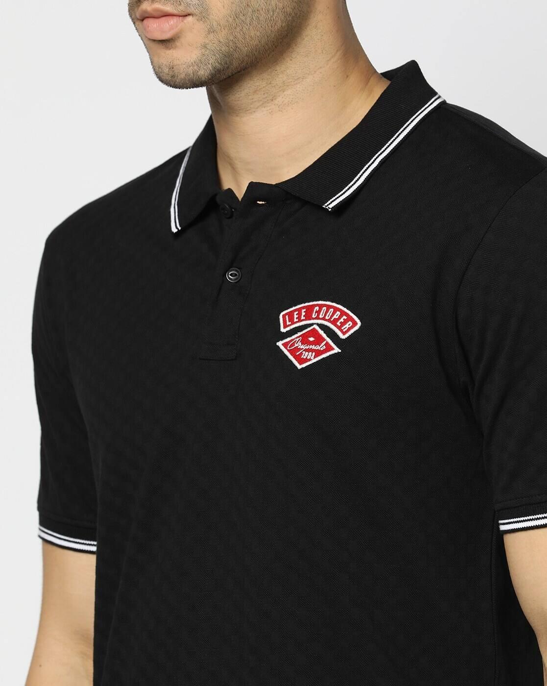Men Regular Fit Polo T-Shirt