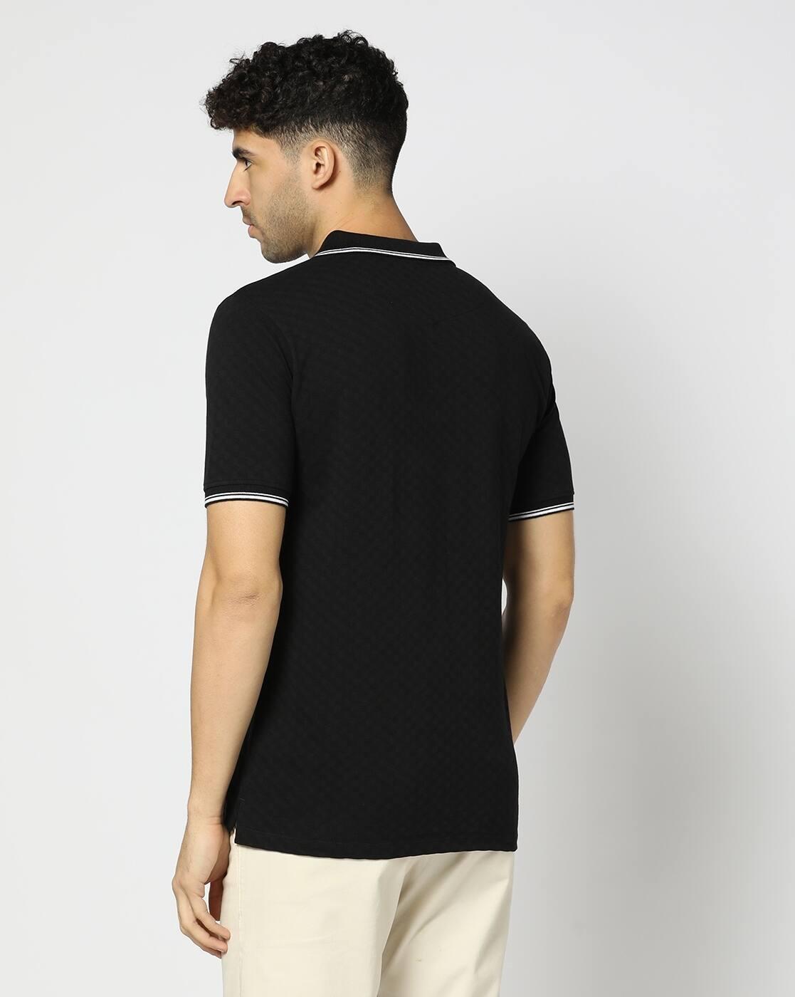 Men Regular Fit Polo T-Shirt