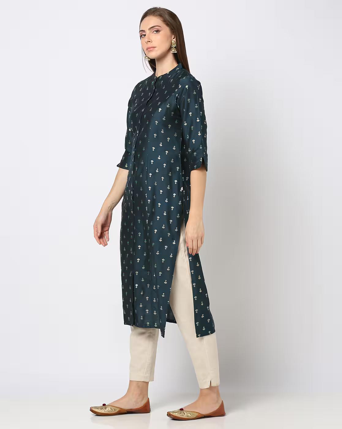 Women Printed Straight Kurta