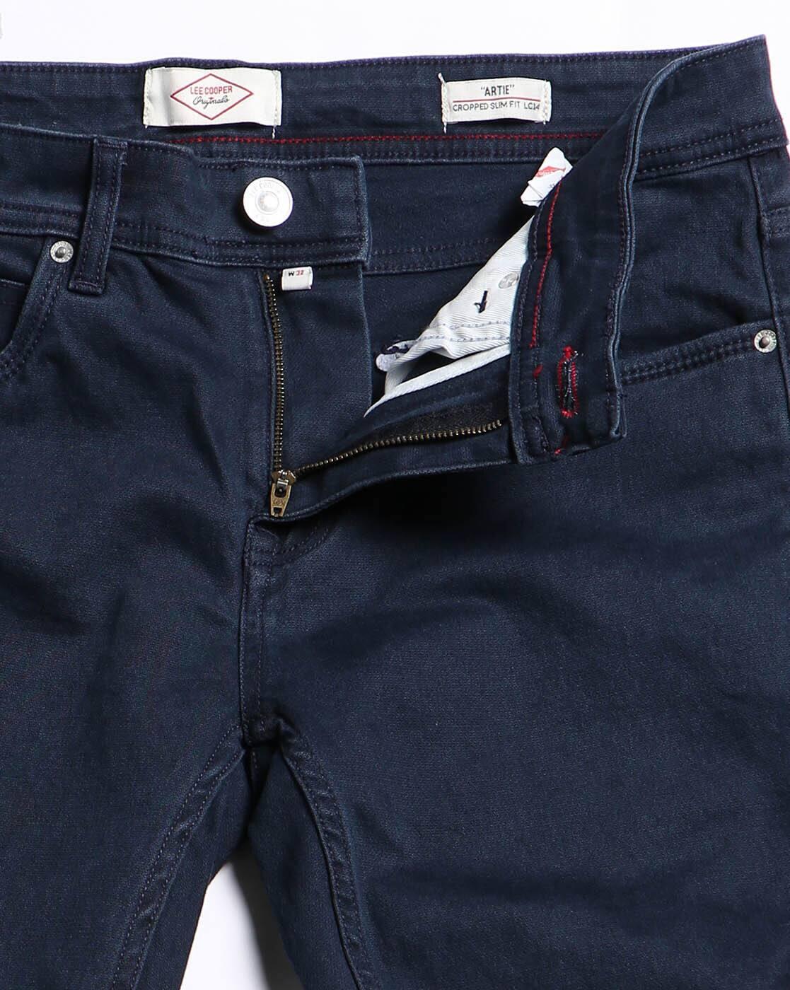 Men Artie Cropped Slim Fit LC14 Jeans