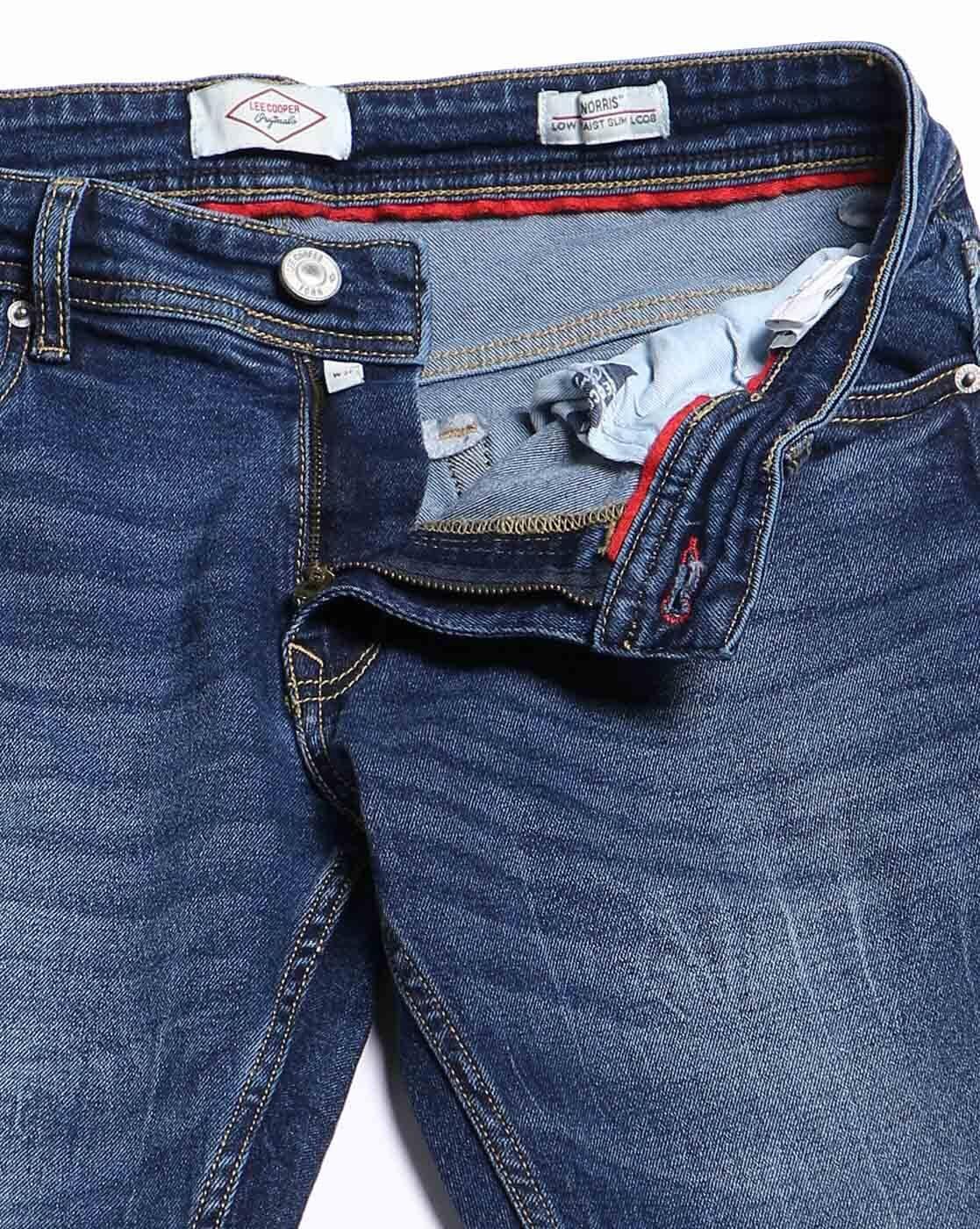 Men Norris Mid-Wash Slim LC08 Jeans
