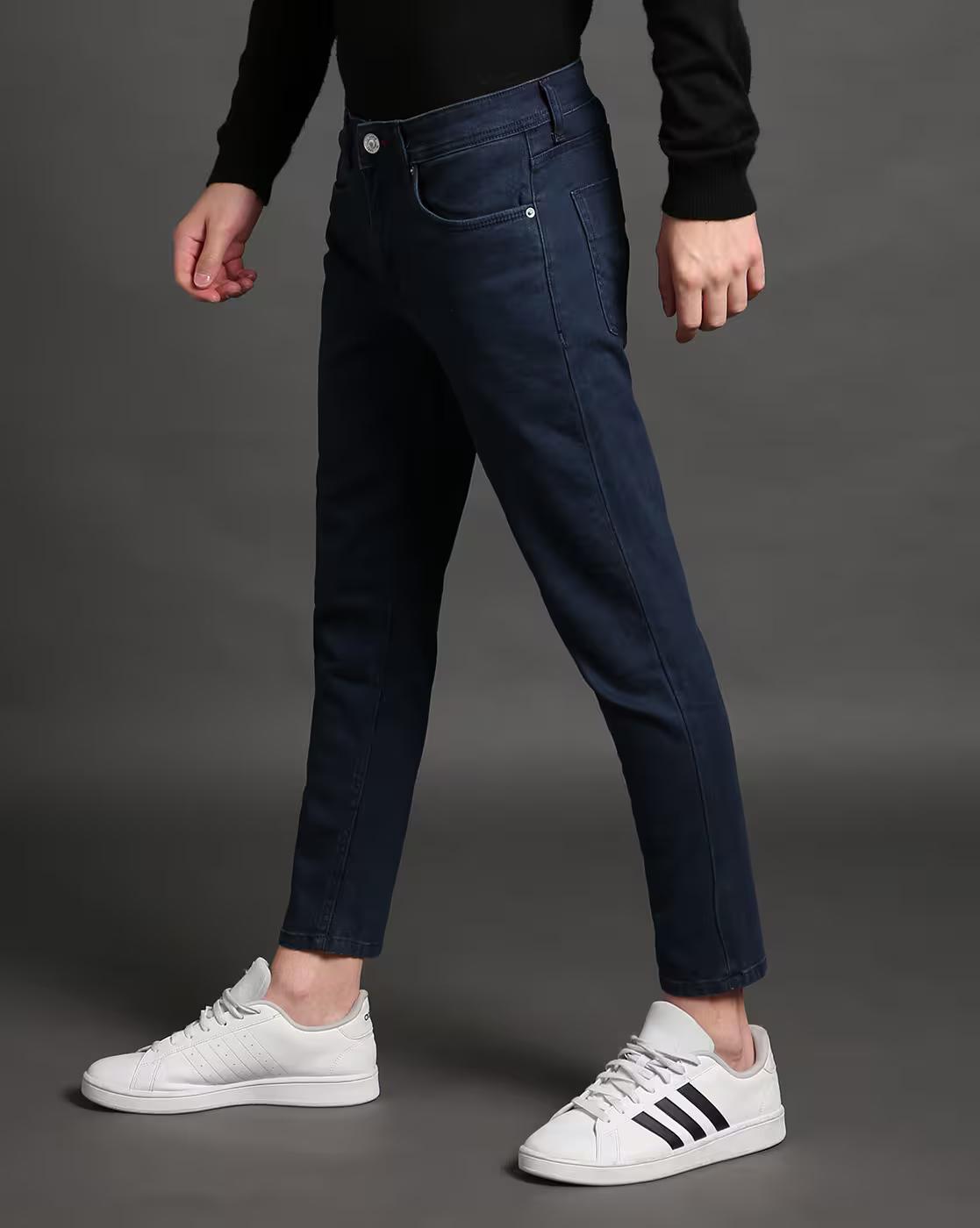 Men Artie Cropped Slim Fit LC14 Jeans