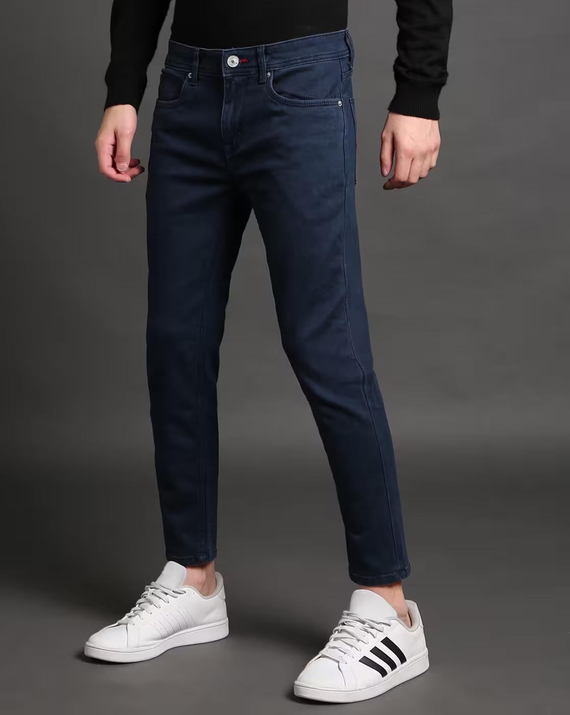 Men Artie Cropped Slim Fit LC14 Jeans