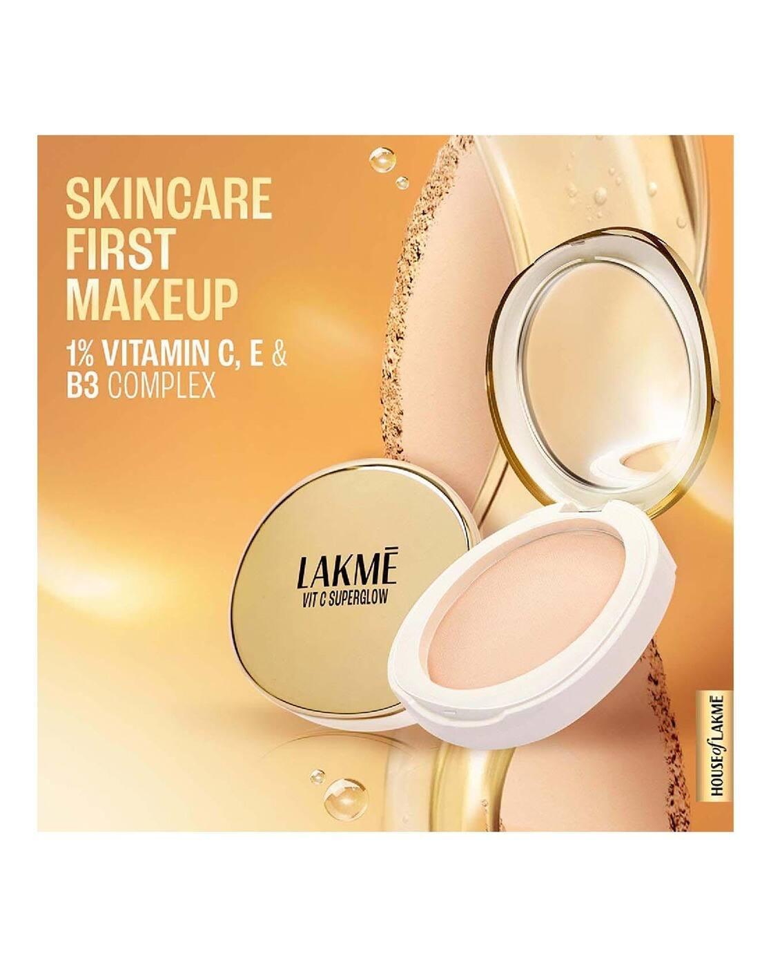 Makeup+Skincare Vitamin-C Superglow Skin Perfecting Compact - Ivory 10