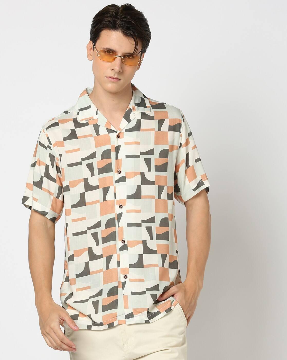 Men Printed Relaxed Fit Shirt