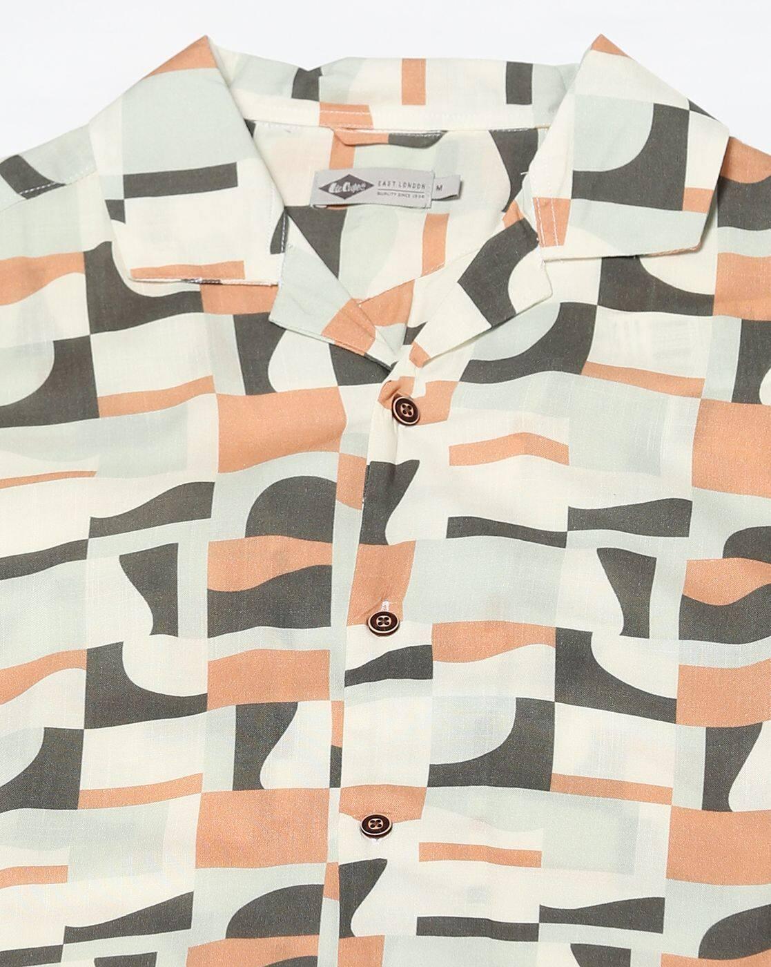 Men Printed Relaxed Fit Shirt