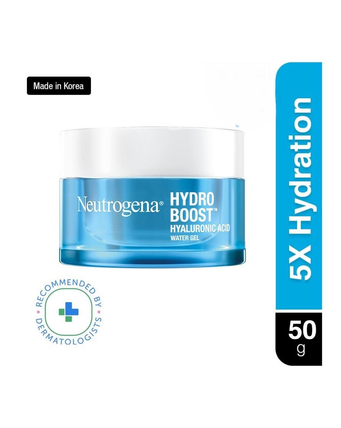 Hydro Boost Water Gel Face Moisturizer With Hyaluronic Acid For 72 Hours Hydration