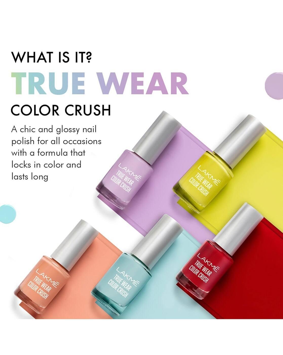 True Wear Color Crush Nail Polish Long Lasting & Vibrant Nail Paint - 501
