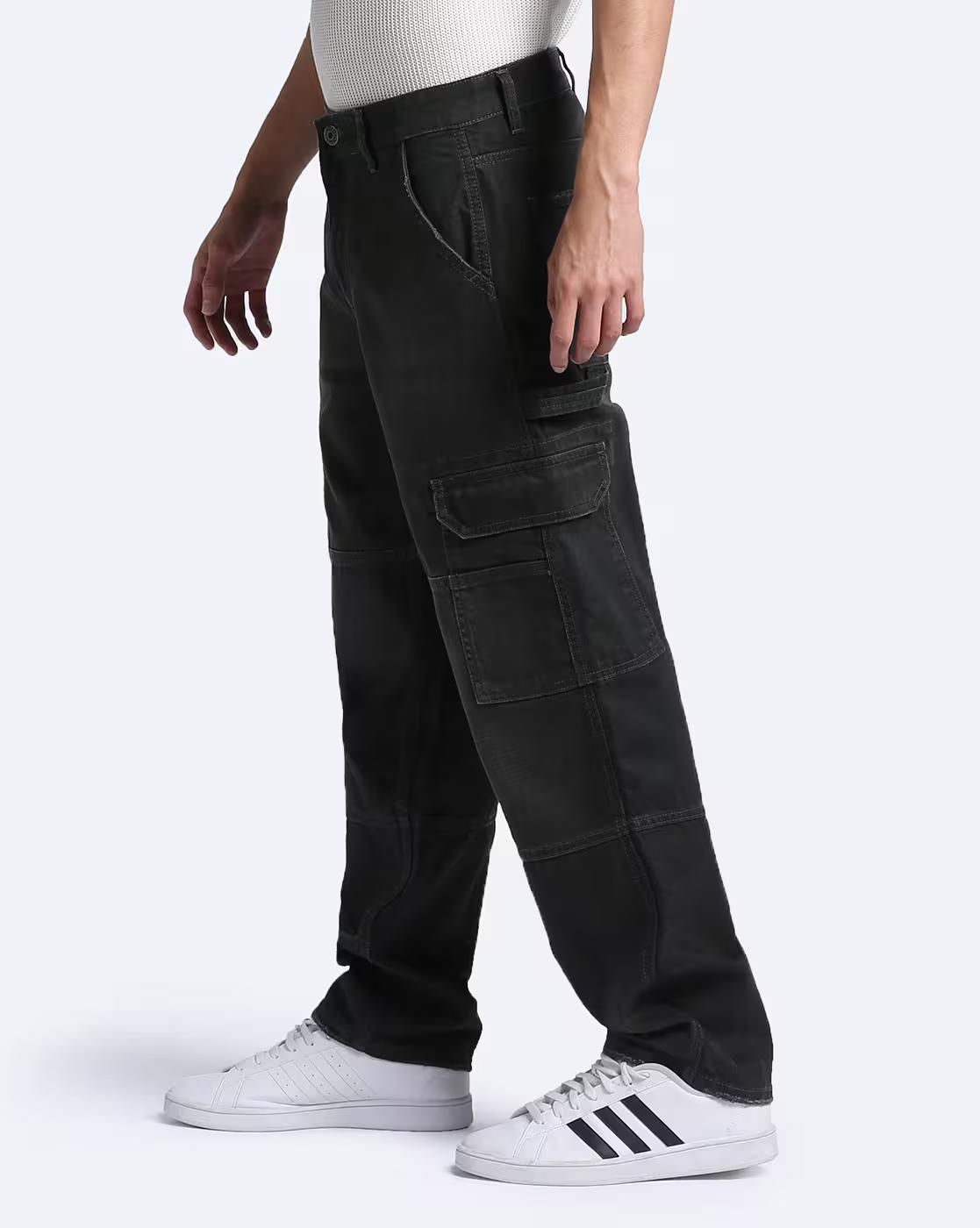 CUT AND SEW CARPENTER FIT, CHARCOAL, 34