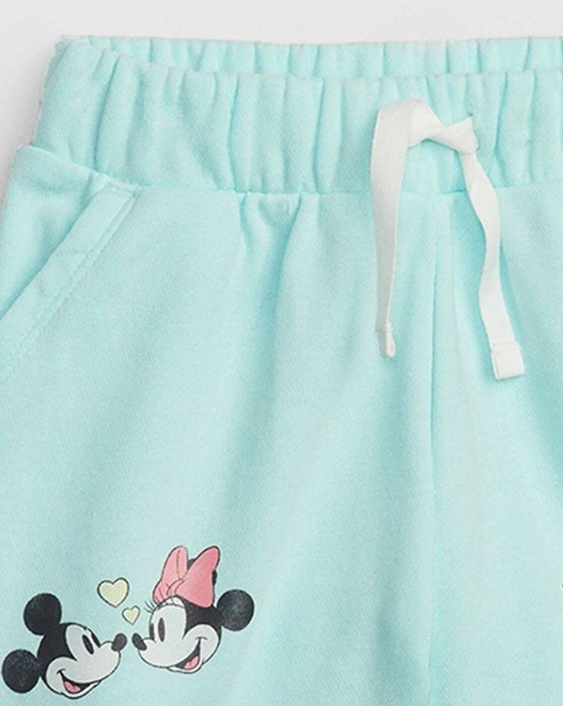 Girls Printed Logo _and_ Mini- Mickey Mouse Shorts