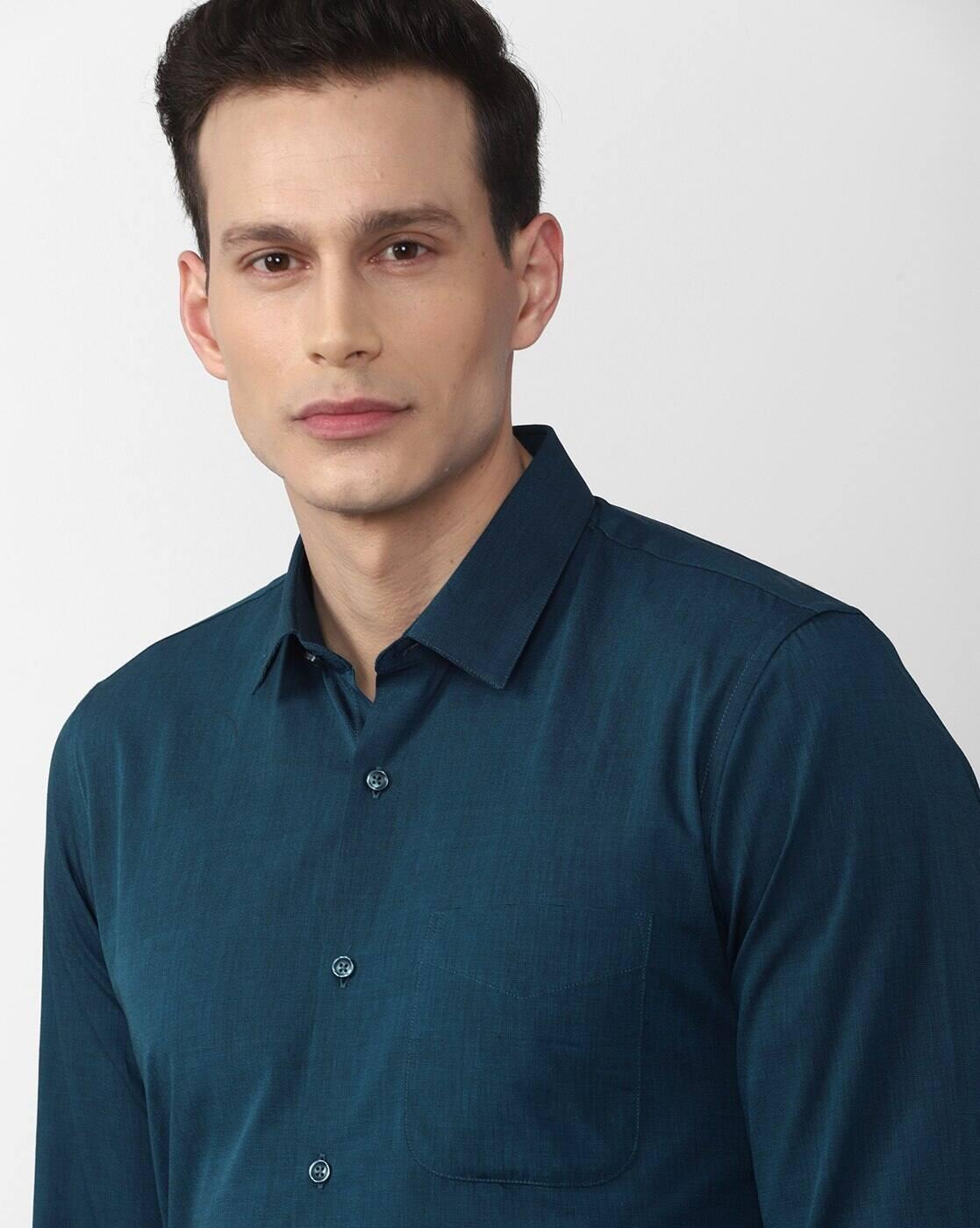 Men Slim Fit Cotton Shirt