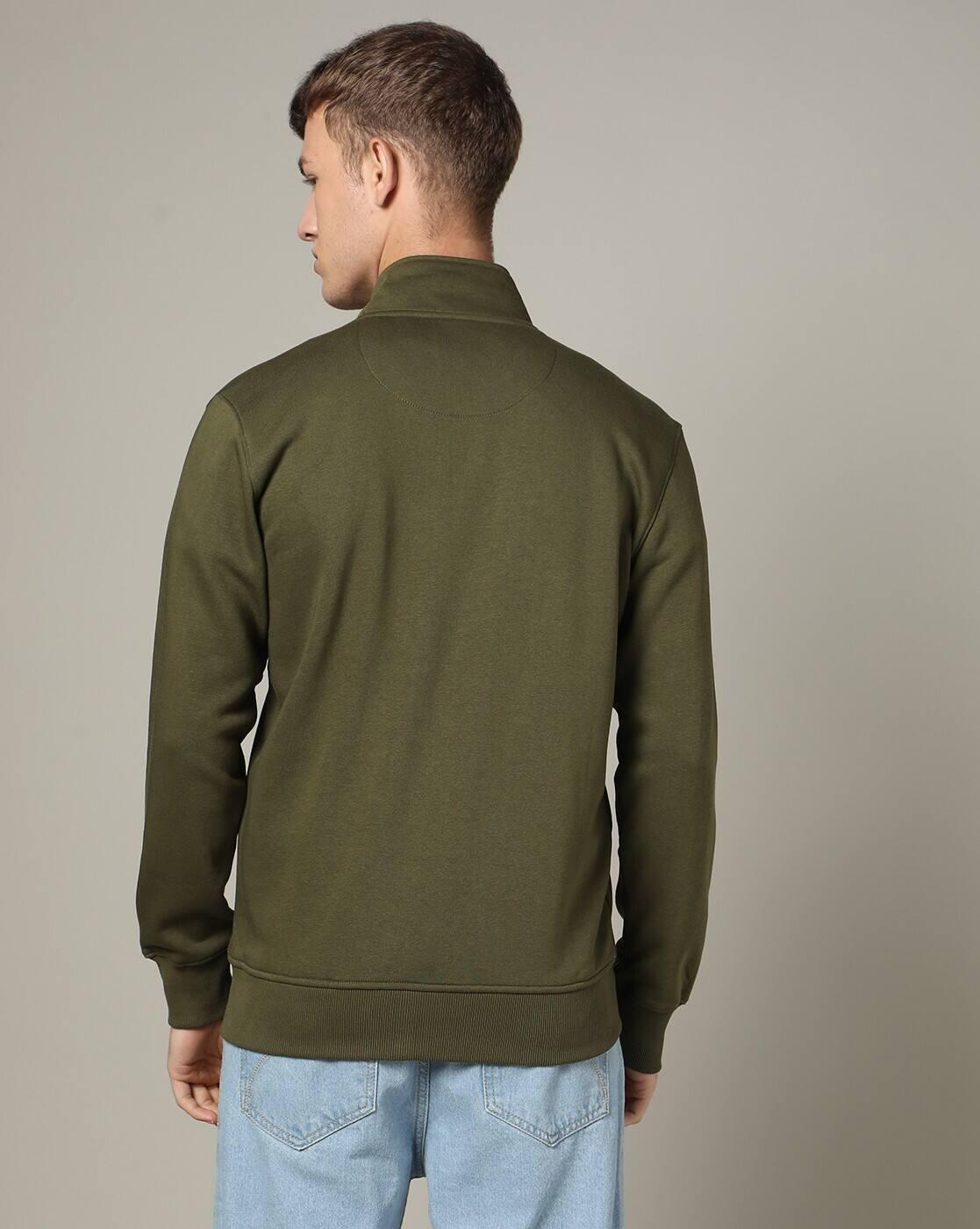 Men Typographic Print Slim Fit Sweatshirt
