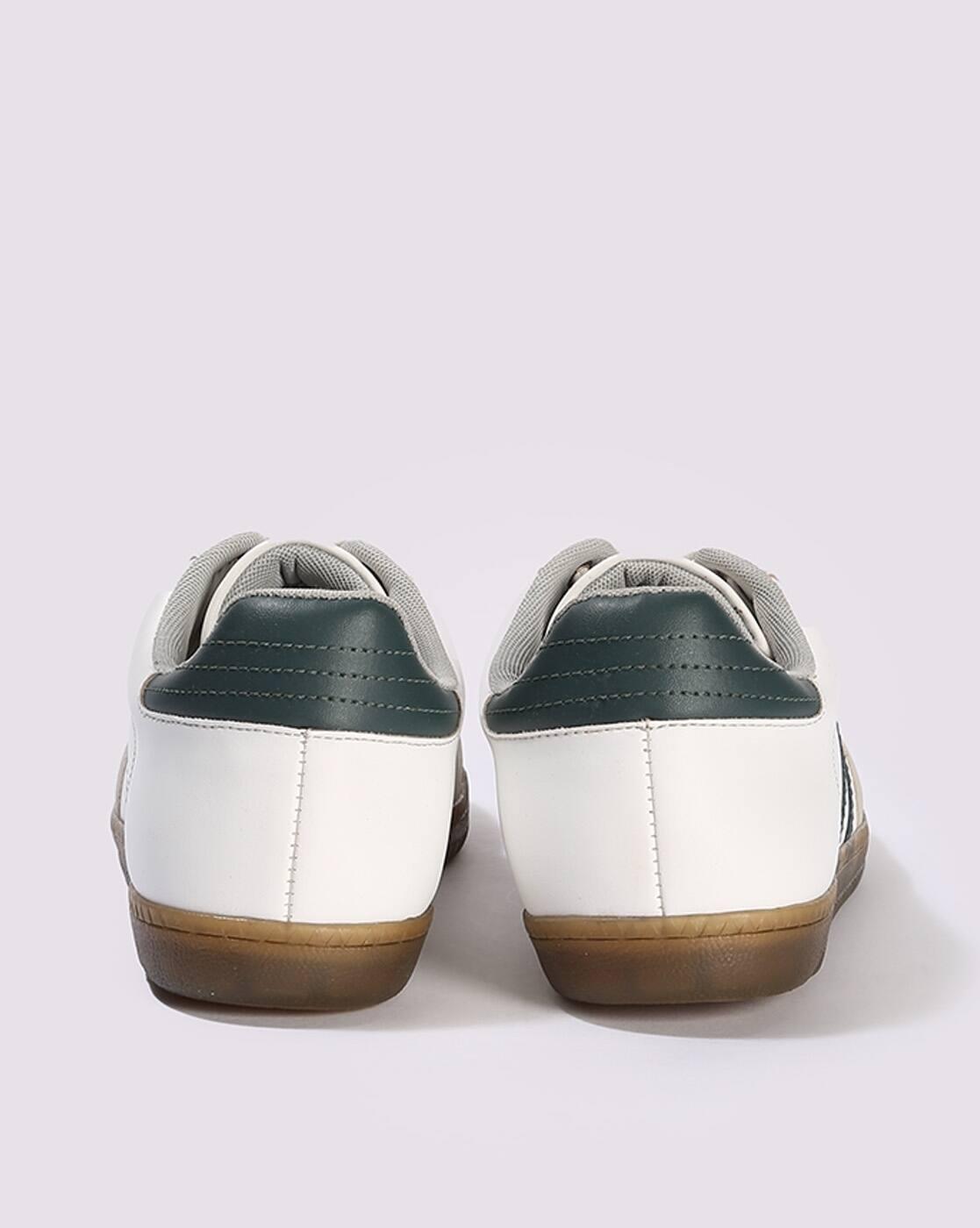 Men Round-Toe Lace-Up Sneakers