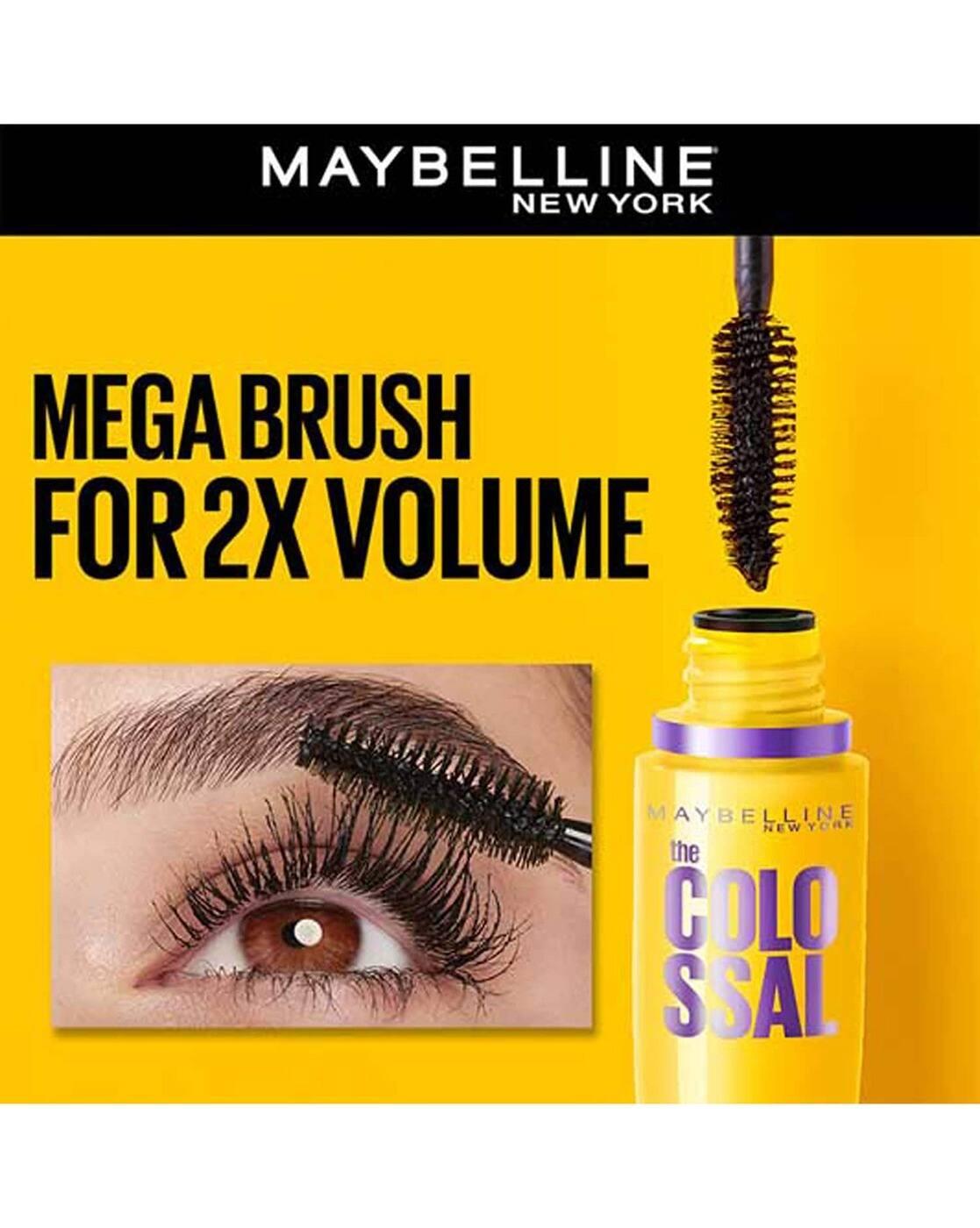 Volume Express Colossal Washable Mascara - Black Noir