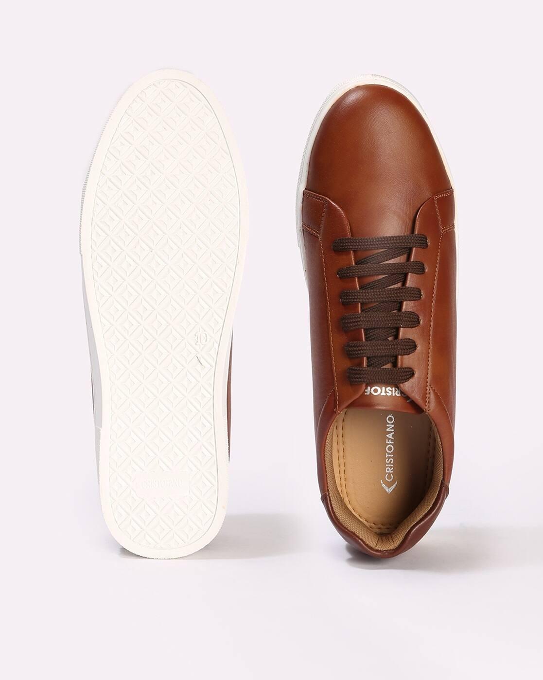 CRI MN CASUAL SHOE LACEUP, TAN, 6