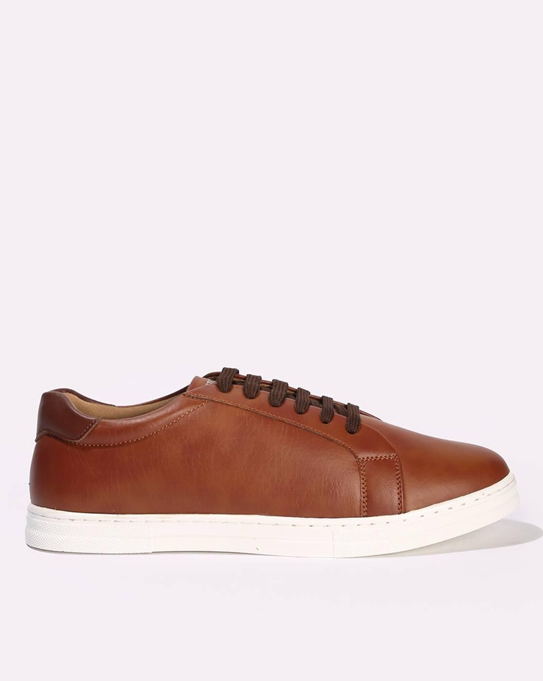 CRI MN CASUAL SHOE LACEUP, TAN, 6