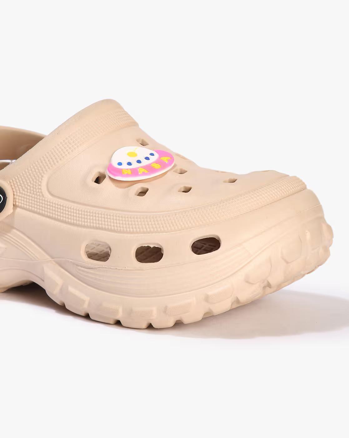 Women NASA Slingback Clogs
