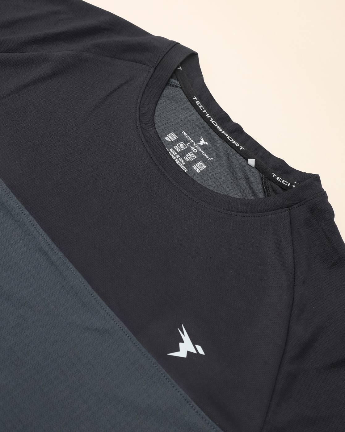 Men Round-Neck Slim Fit T-Shirt