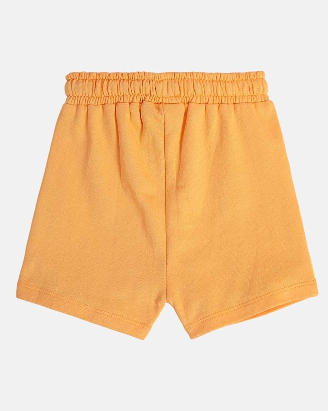 Boys Graphic Print Cotton Shorts