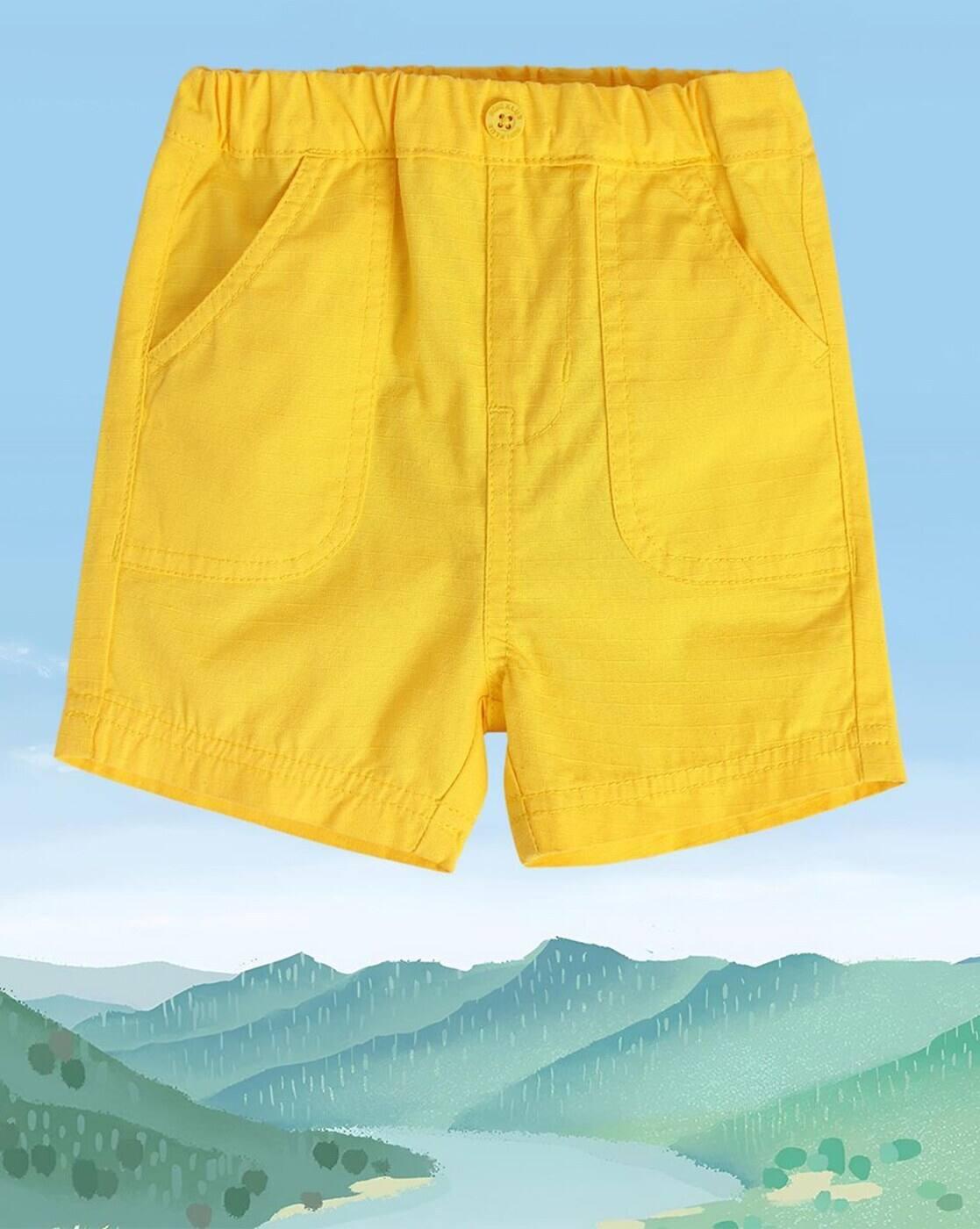 Boys Cotton Shorts with Elasticated Waist