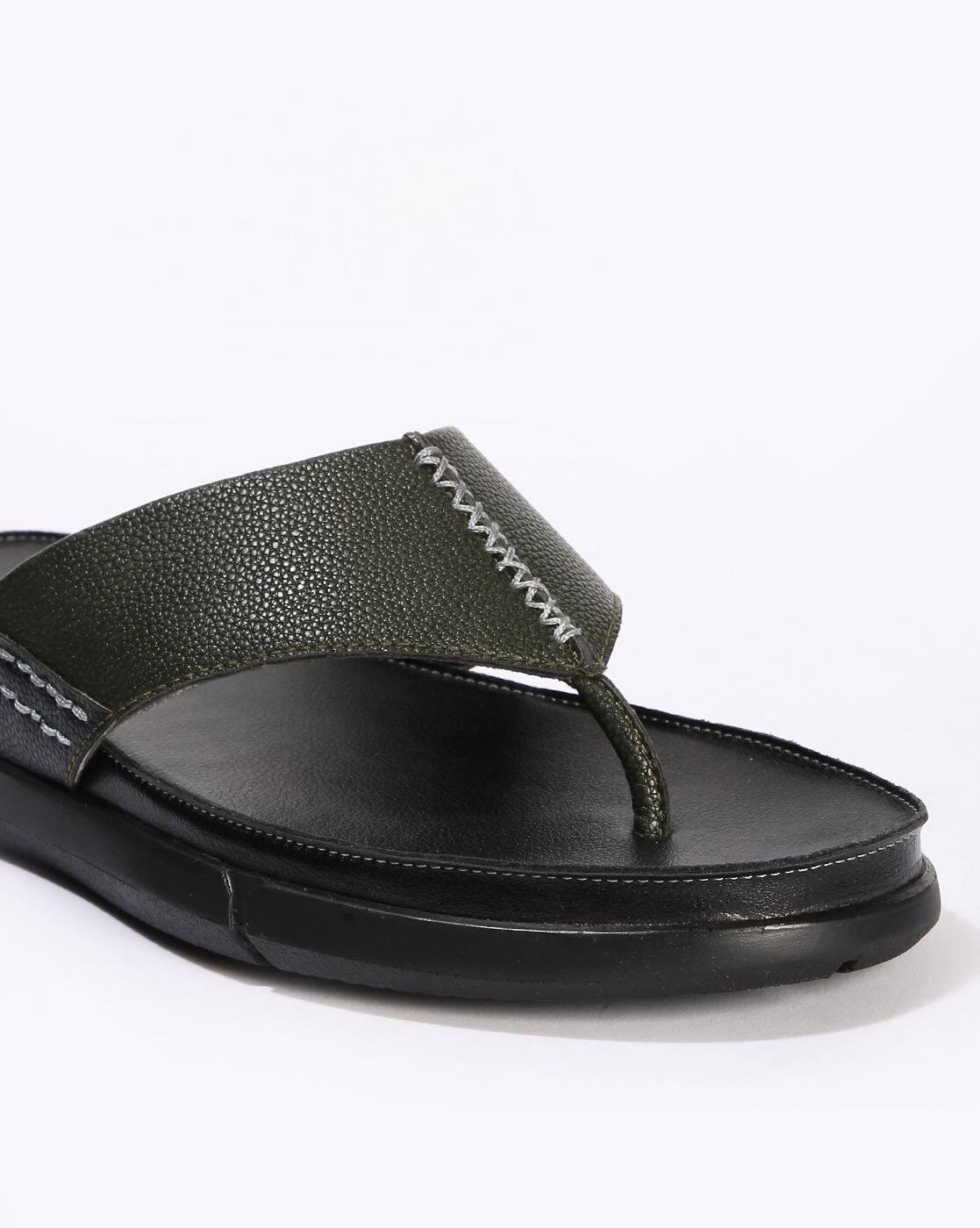 Men Slip-On Thong-Strap Sandals
