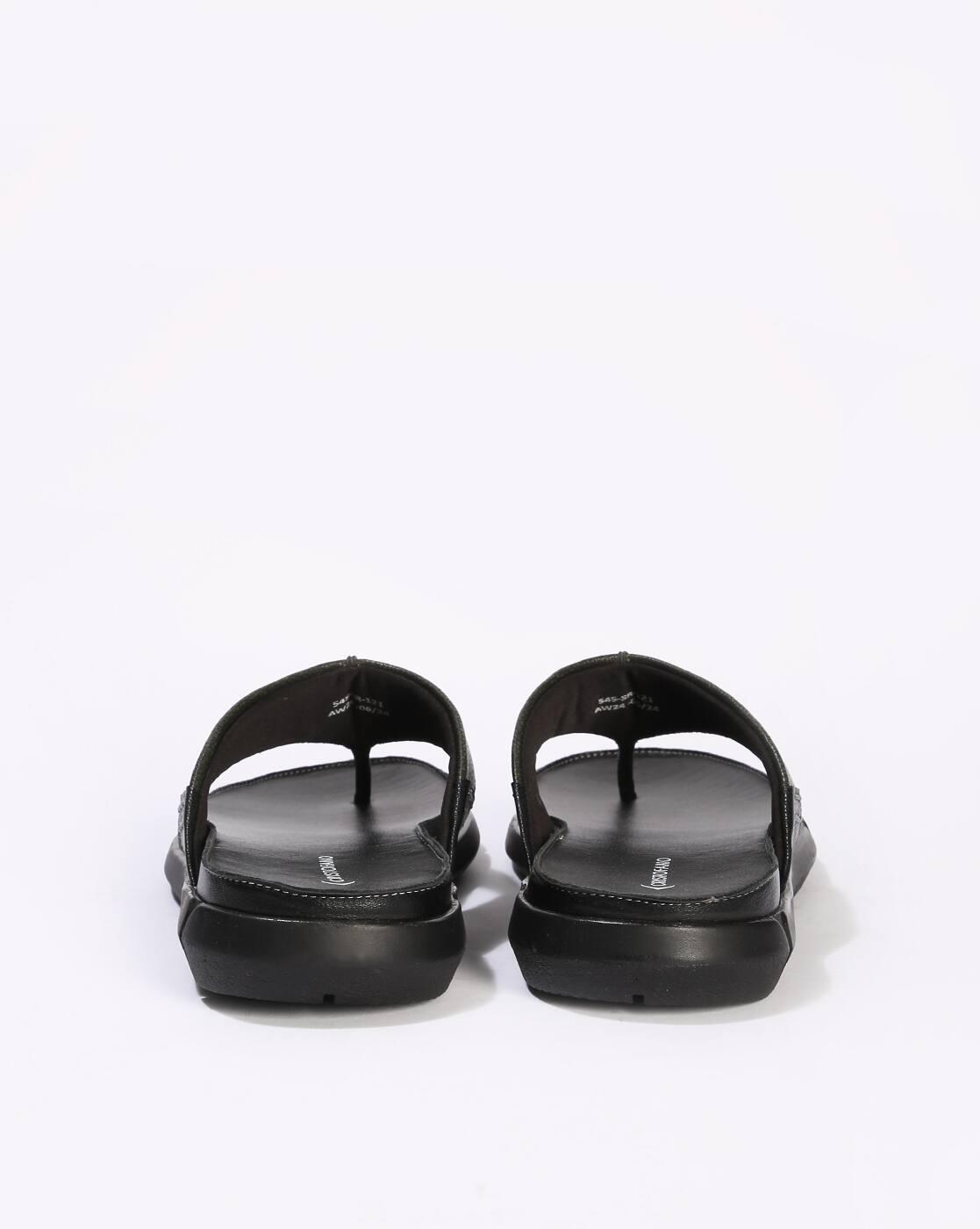 Men Slip-On Thong-Strap Sandals