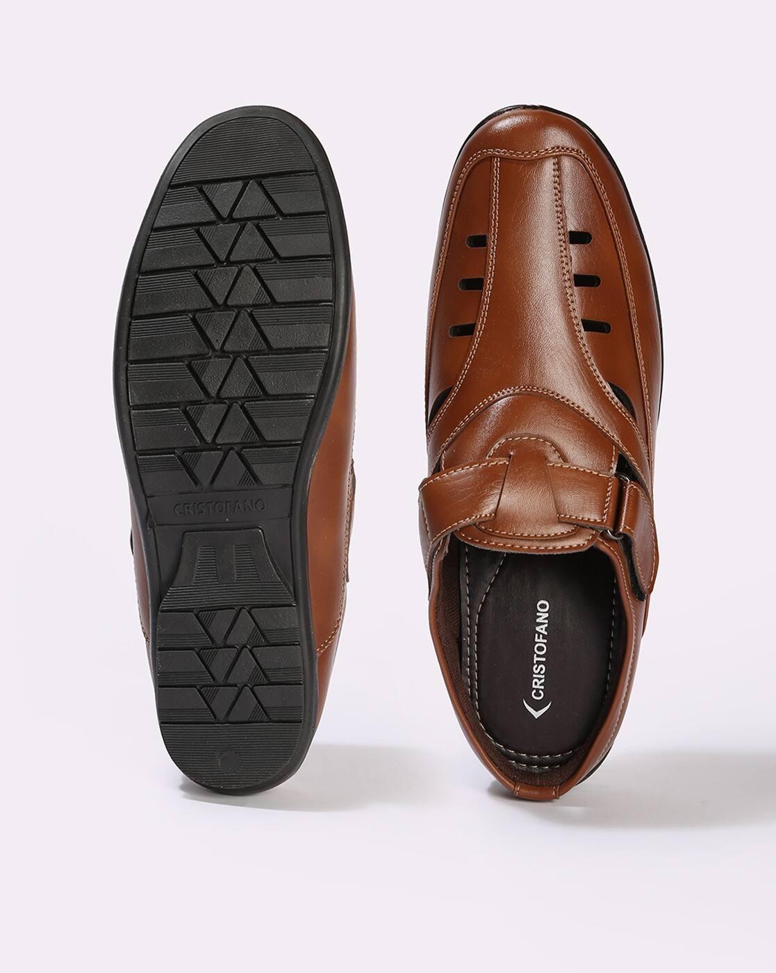 Men Slip-On Mules with Laser Cut