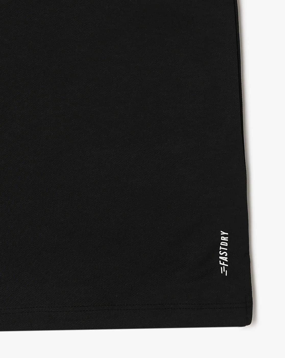 Boys Typographic Print Regular Fit Polo T-Shirt