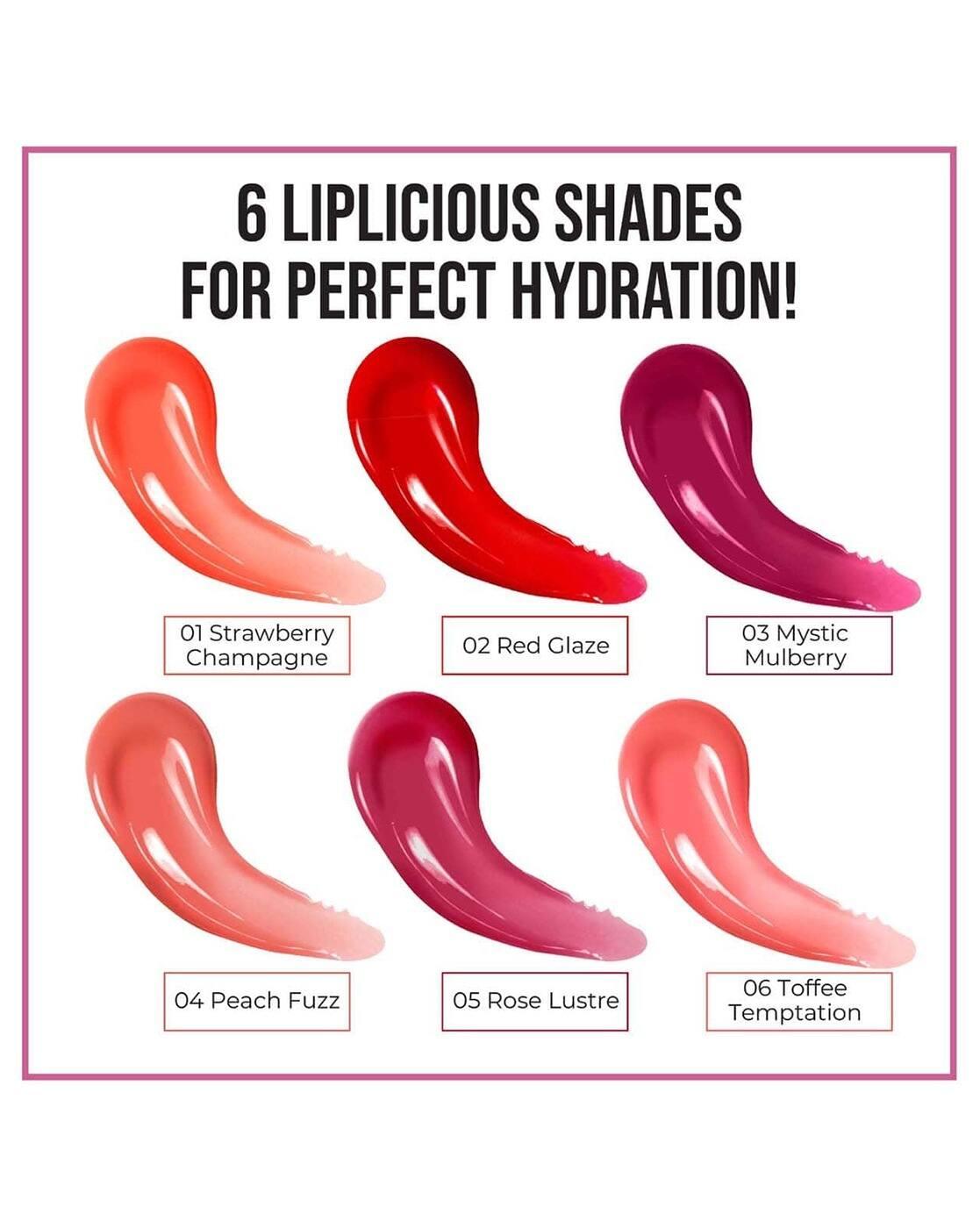 Peptide Infused Lip Oil - Red Glaze