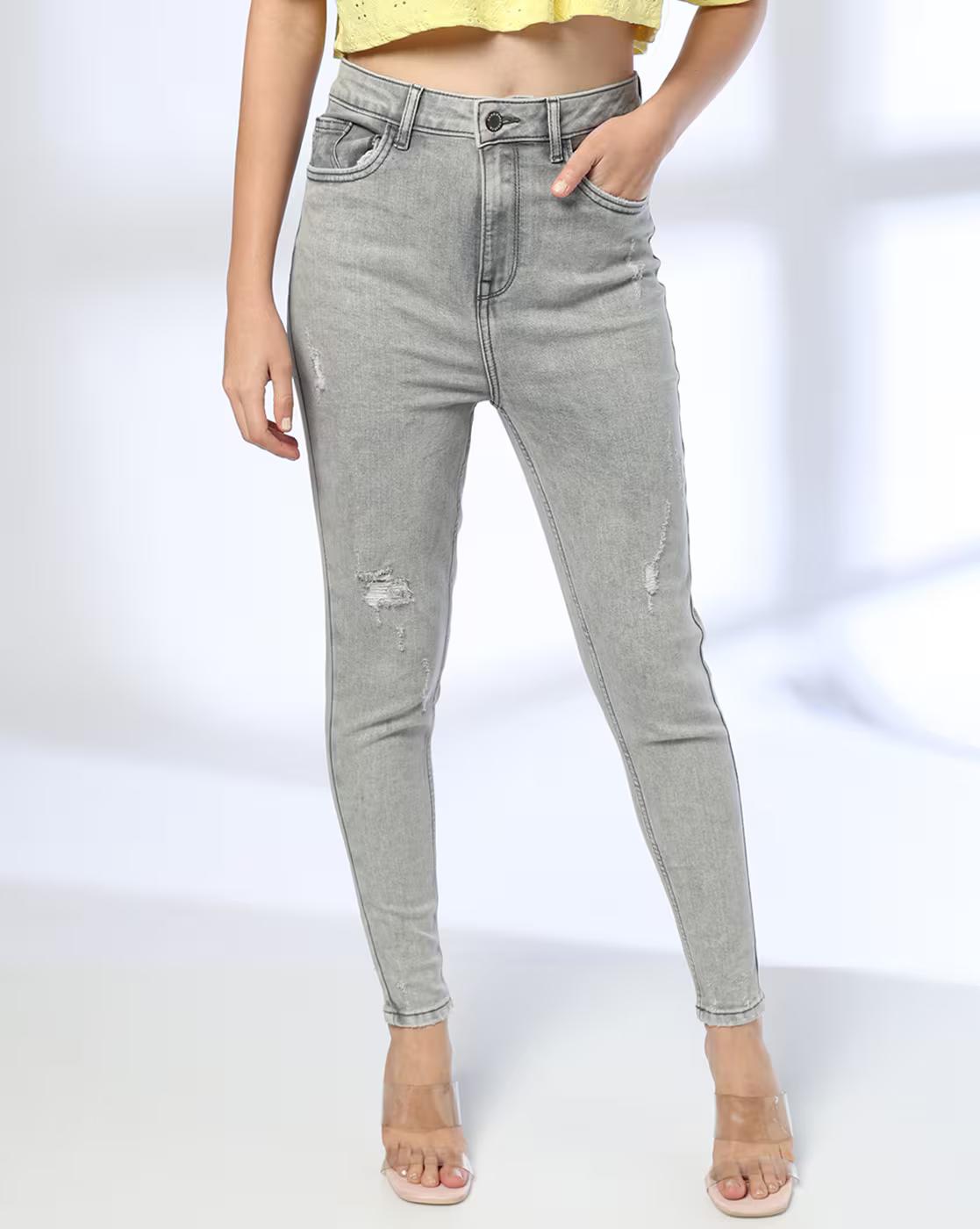 DNMX JEANS, GREY, 32