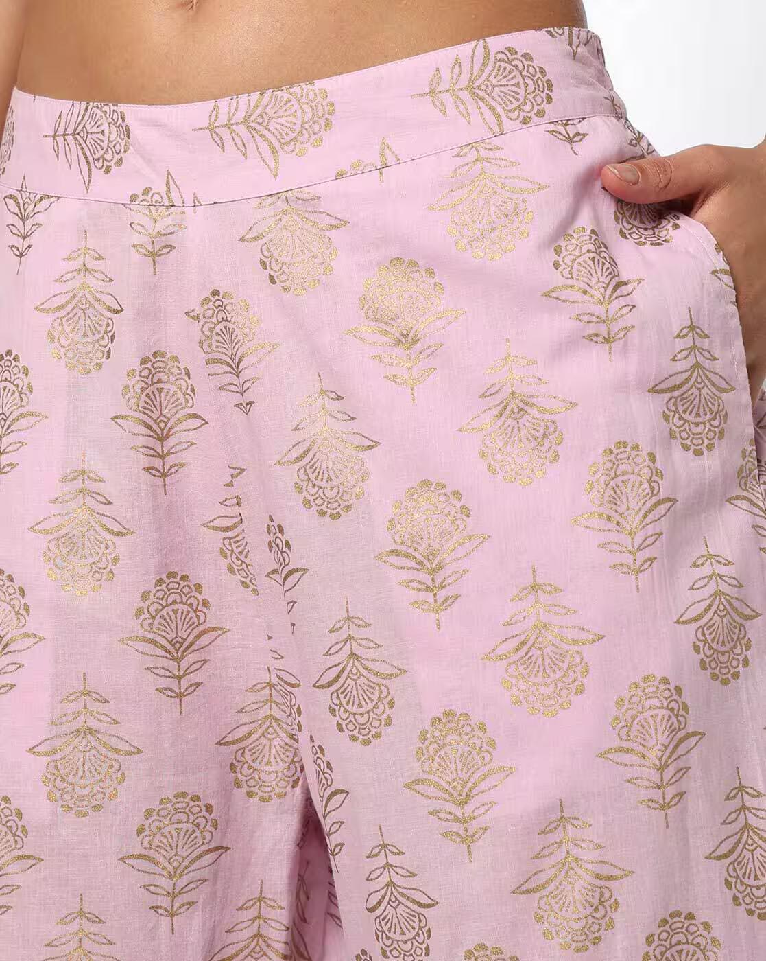 Women Floral Print Sharara