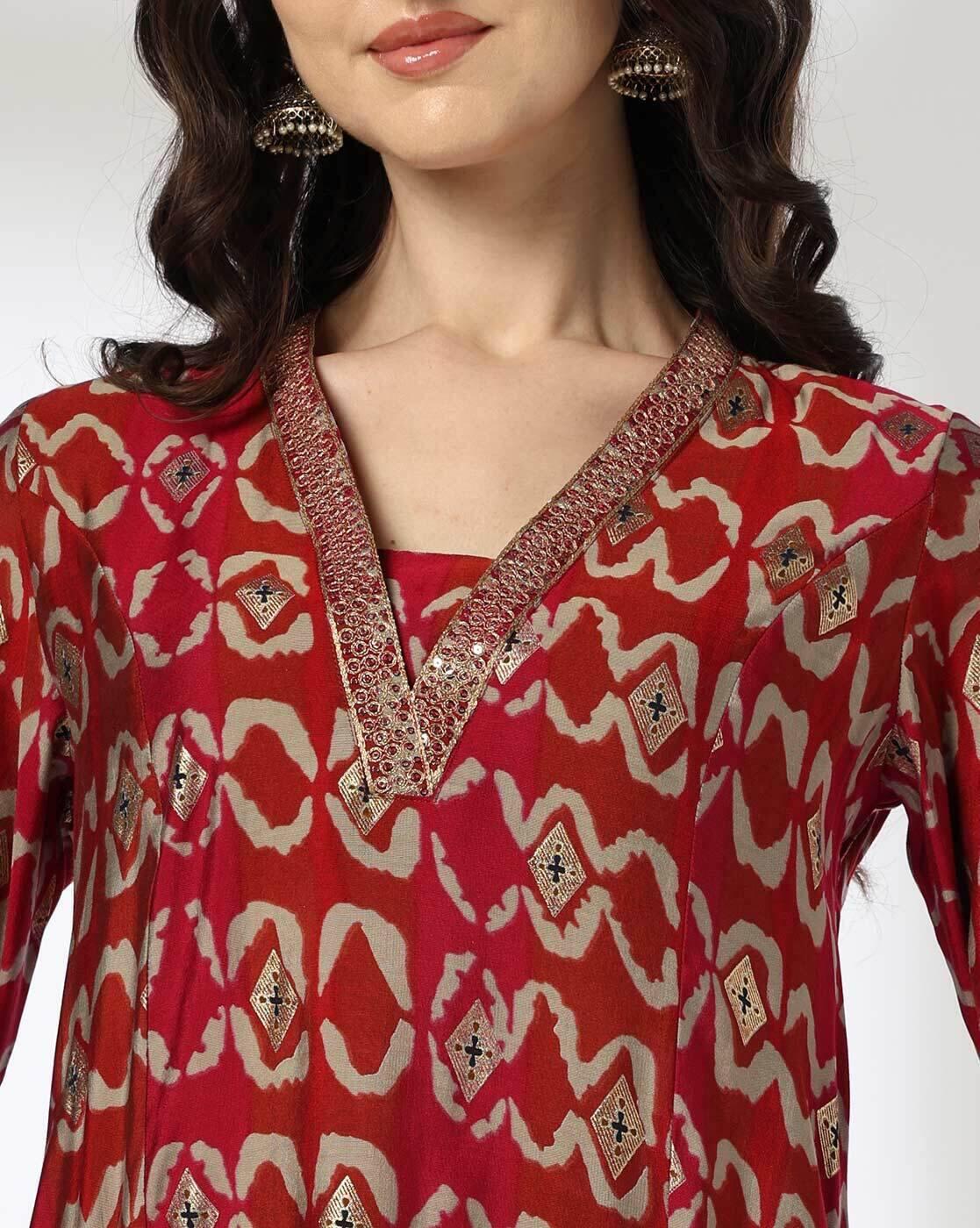 Women Printed A-Line Kurta