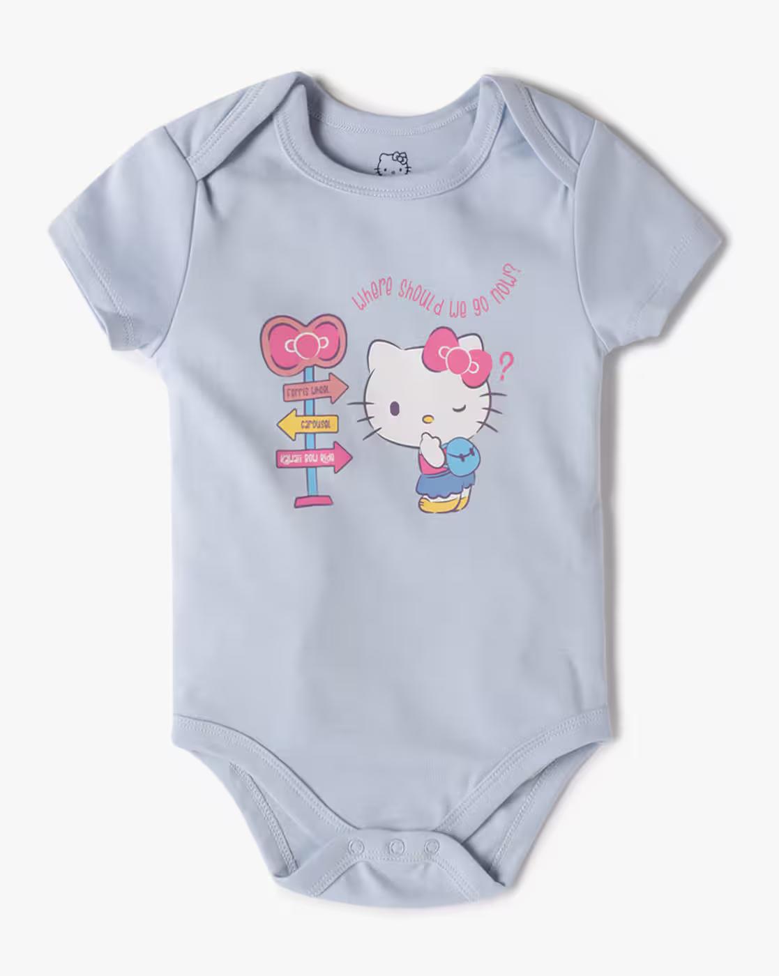 HELLO KITTY PACK OF 2 RO, ASSORTED, 6-9M