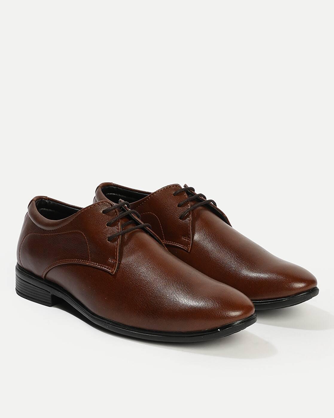 Men Low-Top Formal Derby Shoes