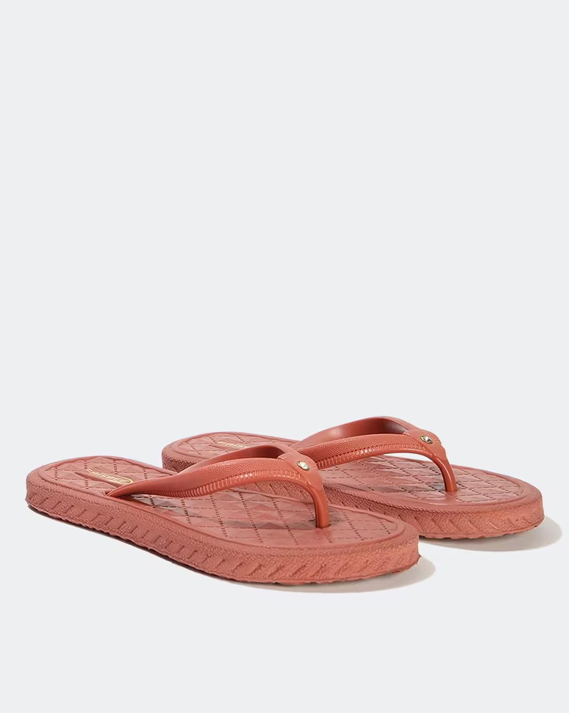 Women Dara Quilted Thong-Strap Flip-Flops