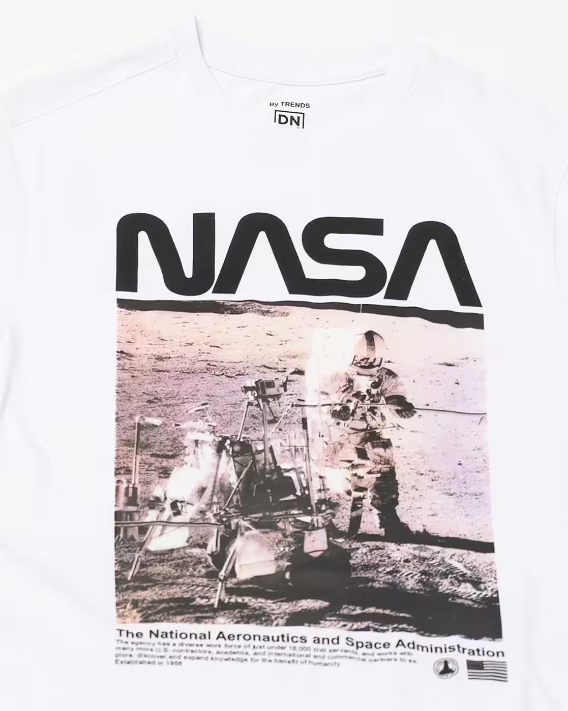 NASA, WHITE, XL