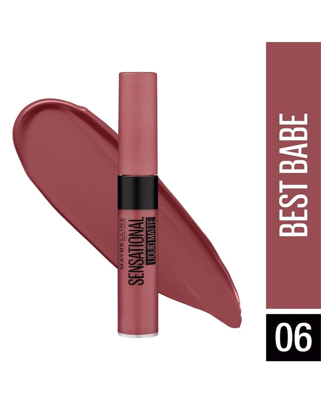 Sensational Liquid Matte Lipstick - 06 Best Babe