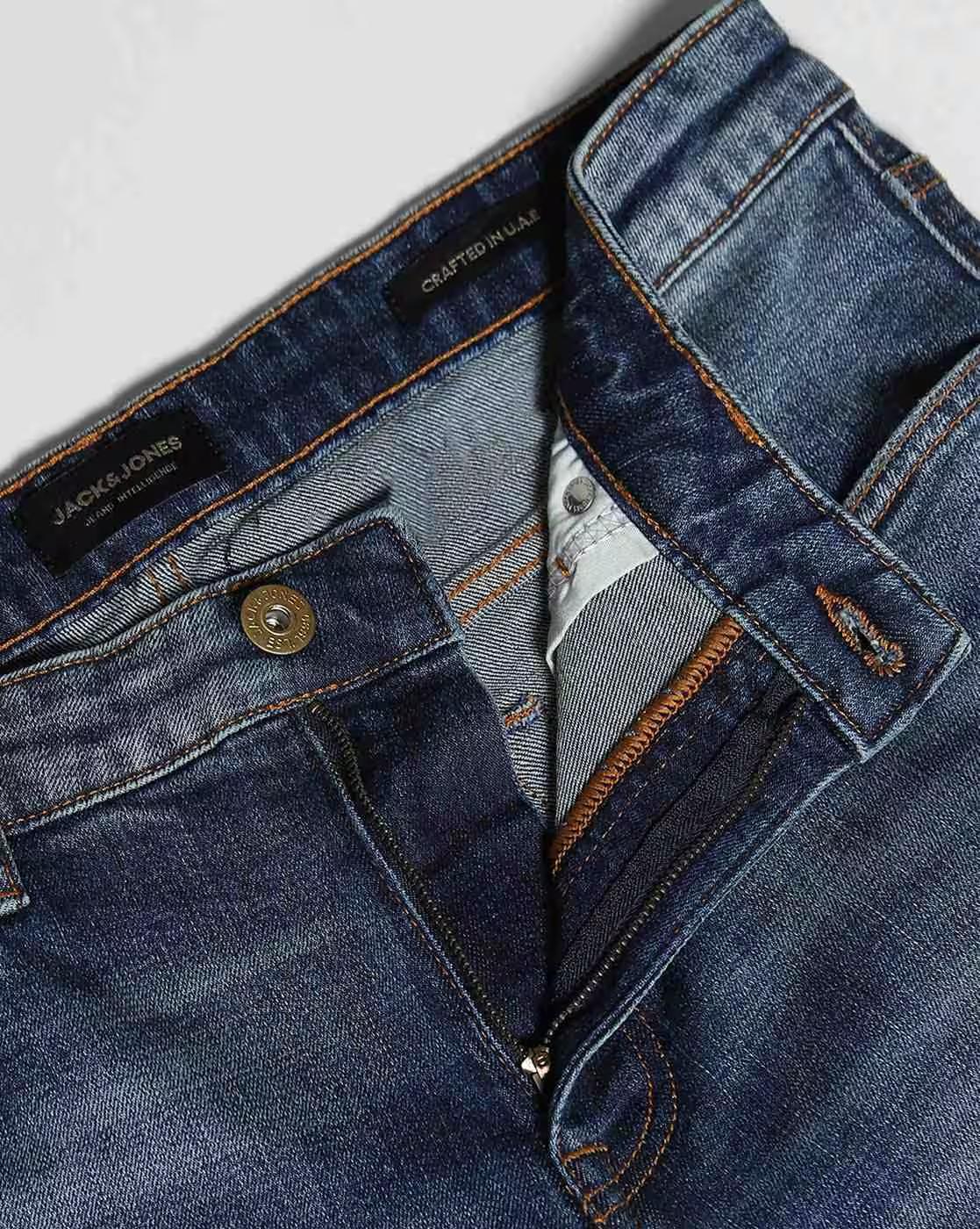 Men Mid-Wash Distressed Slim Fit Jeans