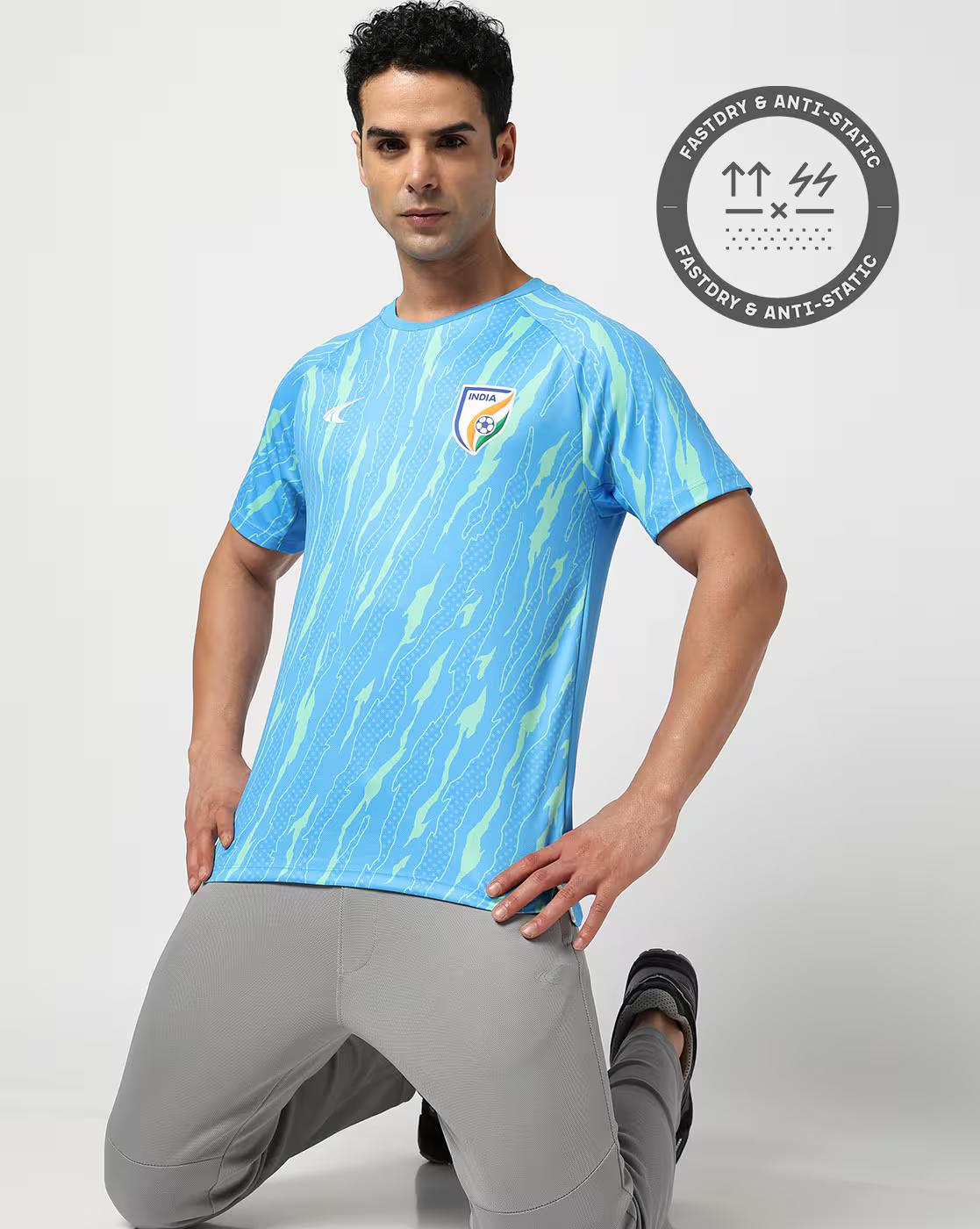 PERFORMAX TSHIRTS, BLUE, XL