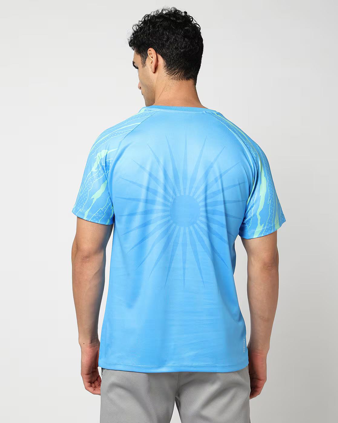 PERFORMAX TSHIRTS, BLUE, XL