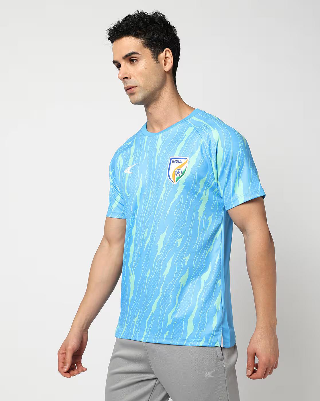 PERFORMAX TSHIRTS, BLUE, XL