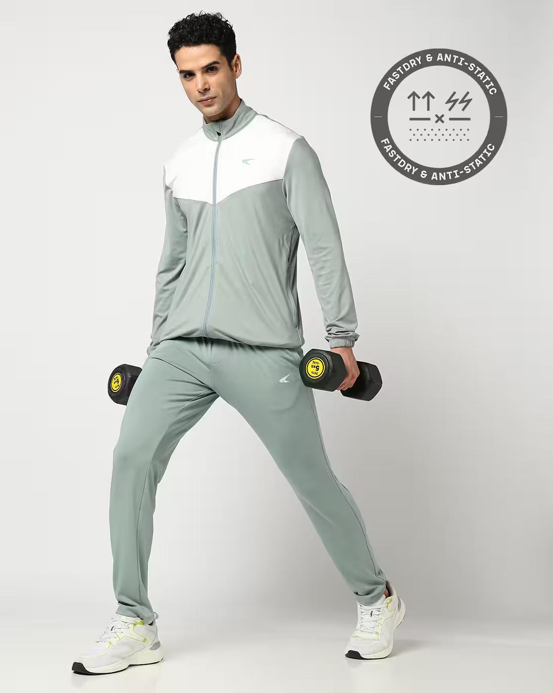 Men Regular Fit Tracksuit