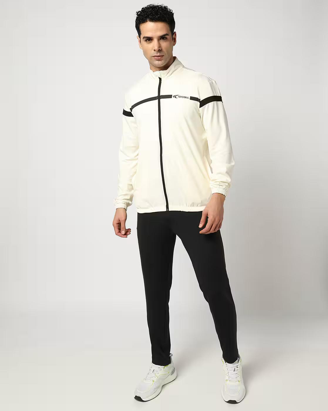 Men Regular Fit Tracksuit