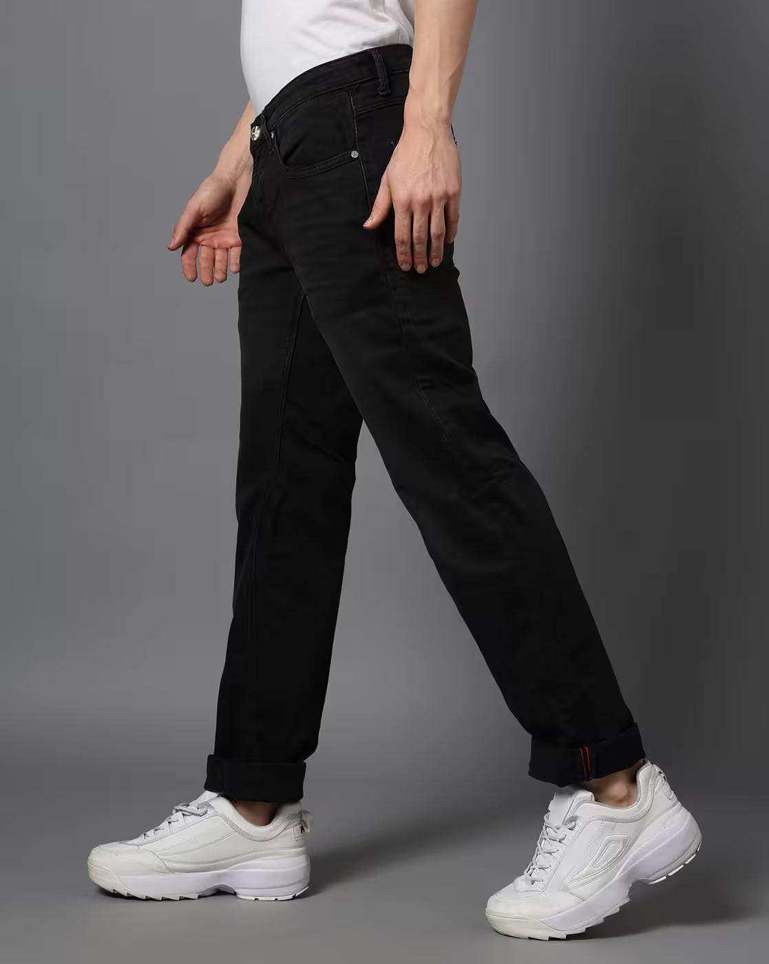 Men Lightly Washed Lucifer Fit Jeans