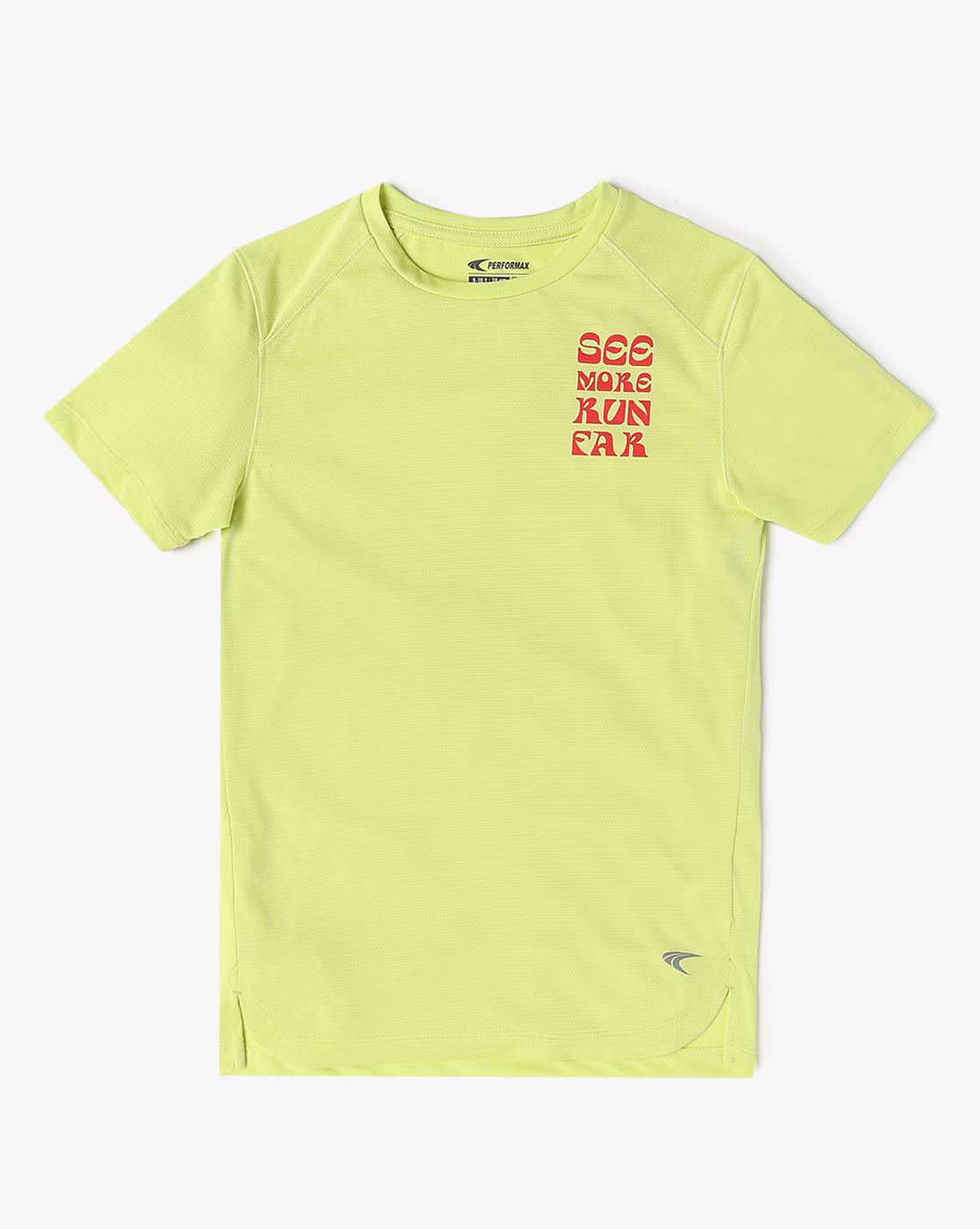 Boys Typographic Print Crew-Neck T-Shirt